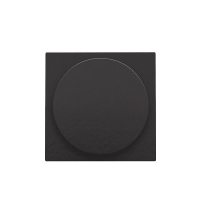 Niko Set de finition pour variateur à bouton rotatif ou extension, incl. bouton rotatif, piano black coated - 200-31003