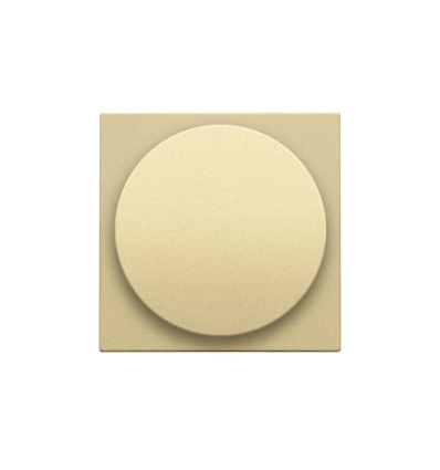 Niko Set de finition pour variateur à bouton rotatif ou extension, incl. bouton rotatif, gold coated - 221-31003