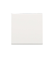 Niko Afwerkingsset voor een enkelvoudige elektronische schakelaar of drukknop, white coated - 154-31002