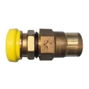 Sanutal Flexikit CLAP DN 25 G 1''F raccord de transition PLT laiton avec joint conique gaz - 15.1221877
