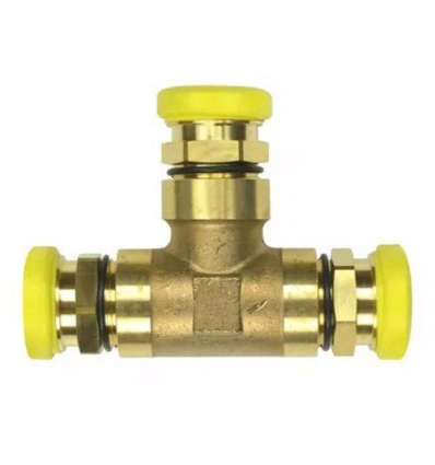 Sanutal Flexikit CLAP DN 25x15x20 Té réduit PLT laiton gaz - 15.6251520