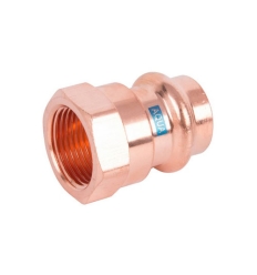 Aquagas raccord FF 18x 1/2" F V-Press