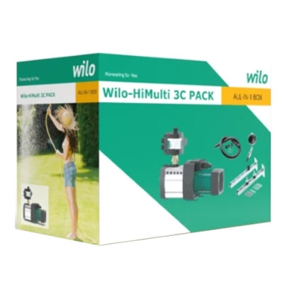 Wilo-HiMulti 3C1-24 PACK: Pompe, filtres d'aspiration à flotteur, flexibles pour filtres à flotteur et console kit - 2926853