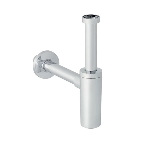 Geberit 5/4 x 40 mm siphon à tuyau d'immersion pour lavabo, sortie  horizontale - chromé brillant - 151.035.21.1 - Semmatec