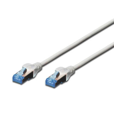Digitus CAT 5e SF-UTP câble patch, PVC, AWG 26/7, longueur 3m, gris