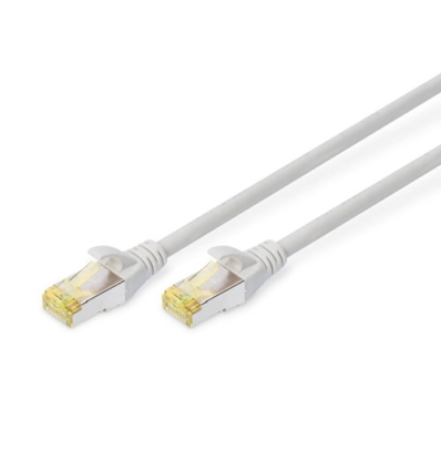 Digitus CAT 6A S-FTP câble patch, LSOH, Cu, AWG 26/7, longueur 1m, gris