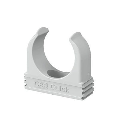 OBO Collier Quick M16  gris clair RAL 7035 - 100 pièces - 2149004