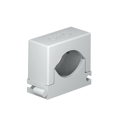 OBO attache à pression 27 - 43 mm gris clair RAL 7035 - 25 pièces  - 2250438