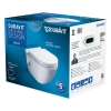 Duravit Starck 3 toilette suspendue PACK (toilette suspendue + siège avec softclose) - blanc - 42000900A1