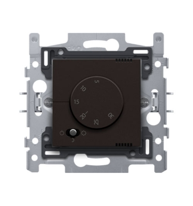 Niko Thermostat électronique, dark brown - 124-88000