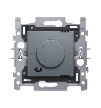 Niko Thermostat électronique, steel grey coated - 220-88000