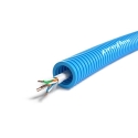 Preflex tube précâblé 16mm + câble data U/UTP CAT6 4P PVC rouleau 100m - 1234000533