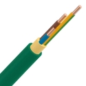 XGB 5G1,5mm² câble d'installation XLPE/LS0H 1kV Cca s1d2a1 vert - par mètre