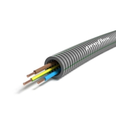 Preflex tube précâblé 16mm + VOB 3G1,5mm² rouleau 100m - 1234000311