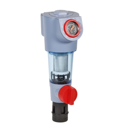 Braukmann F74CS zelfreinigend waterfilter met tegenstroomspoeling FF 3/4 x 3/4 - met UV-bescherming - F74CS-3/4AA