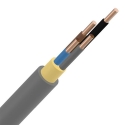 XVB 4X10mm² câble d'installation XLPE/PVC 1kV Cca gris - rouleau 50m