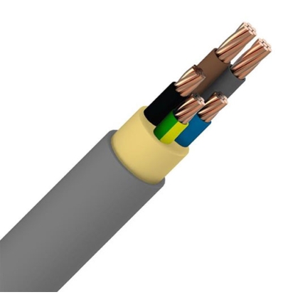 XVB 5G16mm² câble d'installation XLPE/PVC 1kV Cca gris - par mètre