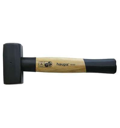 Haupa - Massette 1000g - DIN6475, manche en frêne poli - 180300