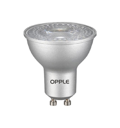 Opple Lampe Led réflecteur EcoMax GU10 - 5,2W - 3000K - 36° - dimmable - argent