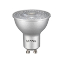 Opple Led Reflectorlamp EcoMax GU10 - 5,2W - 3000K - 36° - dimbaar - zilver