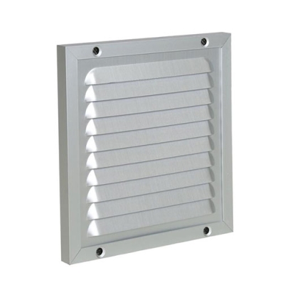 Renson schoepenrooster met kader 150x150 alu natuur - 71501501