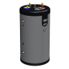 ACV Smart 130 accumulatieboiler 130 l - zonder weerstand - inox - inclusief boilerveiligheidsgroep - vertikaal - muur/vloermodel