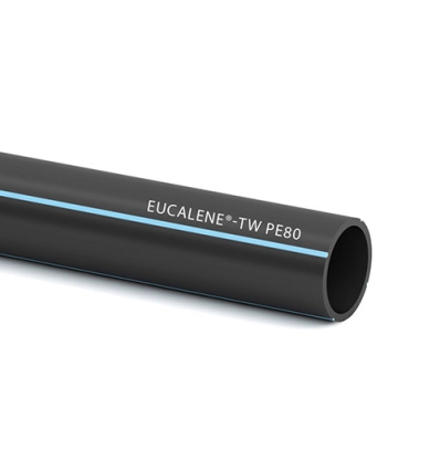 Eupen Eucalene 63 x 5,8 mm HDPE tuyau eau potable PE80 (longeur 6m) - RO7707464