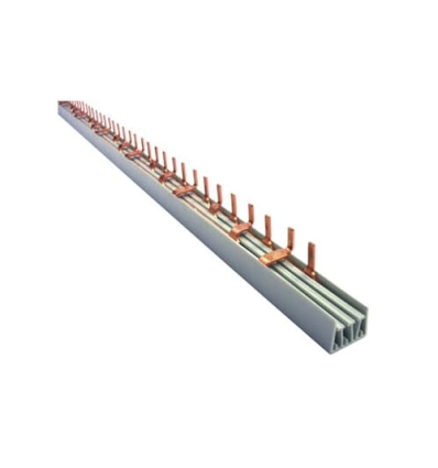 ABB Vynckier rail de phase Pin 4P 10mm2 54 PINs - BV-S 4/54/10B - 2CDB846001R1054