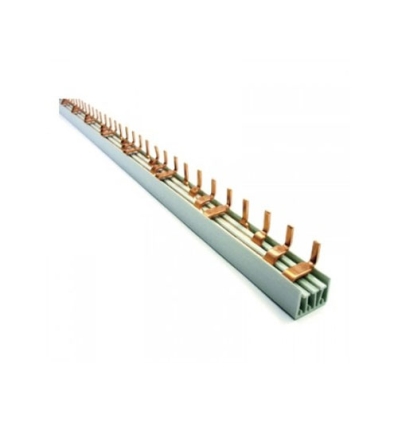 ABB Vynckier rail de phase Pin 4P 10mm2 56 PINs - BV-S 4/56/16B - 2CDB846011R1656