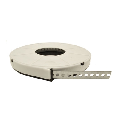 ProOne Perfo montageband recht in casette (rollengte 10 m) 17 x 0,7 mm - Galva 
