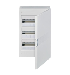 Hager Coffret vega - 3R. - 54 M. - porte pleine - VB318B