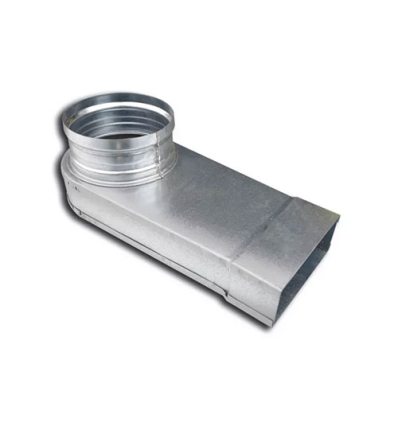 Sanutal Mecano coude 90° 125 - 80 x 200 mm - 99.396929