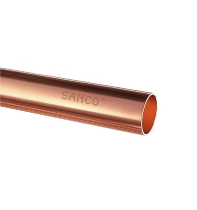 Sanco 18 x 1 mm tube cuivre demi-dur - longeur 5 mètre - 433618101