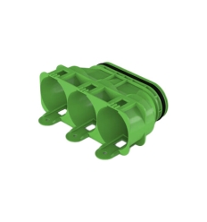 Duco DucoFlex Koppelstuk 3x63 ovaal - 0000-4684