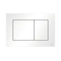 Tece TECEnow WC-bedieningsplaat voor duospoeling, wit - 9240400