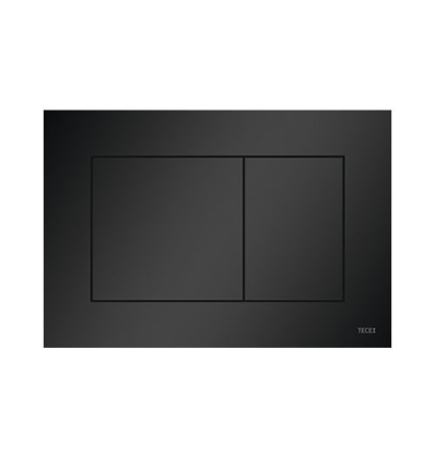 Tece Plaque de déclenchement WC TECEnow, double touches, noir mat - 9240407