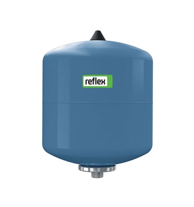 Reflex Refix DE 18 vase d'expansion de pression à vessie non traversé, bleu, 10/4 bar - 7303000
