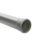 Eupen Eucarigid-RE SN2 D160 x 3,2 mm tube d'égouttage avec manchon PVC Benor - longeur 3 m - gris - RO7014111