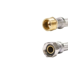 Fixaflex Superflex 1/2"M x 1/2"F - 600 mm - EPDM/acier inoxydable avec joint intégré  - max 90° - 825.01.0600.I 2