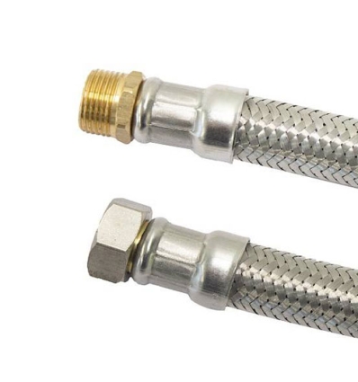 Fixaflex Superflex 3/4"M x 3/4"F - 600 mm - EPDM/inox flexibel met vlakke zitting - max 90° - 25.05.0600.I