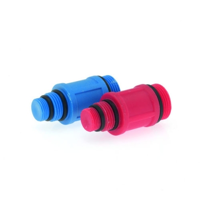 Tubipex 3/8" - 1/2" - 3/4" universele bouwstop ROOD