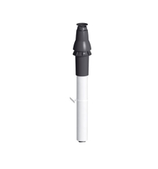 Burgerhout Twinsafe 100/150 mm concentrique PP/métal passage de toiture Skyline 3000 - noir - 400452772