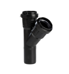 Pipelife Master 3 Plus 75 x 75 x 75 mm MFF T-stuk 45° - 3496102656