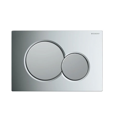 Geberit Sigma01 plaque de commande chrome brillant/chrome mat - 115.770.KA.5