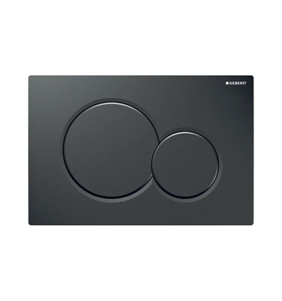 Geberit Sigma01 plaque de commande noir - 115.770.DW.5