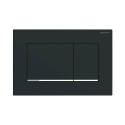 Geberit Sigma30 plaque de commande noir mat/chrome - 115.883.14.1