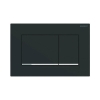 Geberit Sigma30 bedieningsplaat zwart mat/chroom - 115.883.14.1
