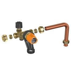 Watts BI15 Inlaatcombinatie knel 15 x 15 mm - met aansluitbocht - 1852553