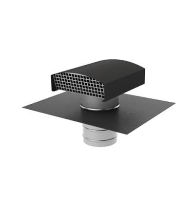 Ubbink Ubvent 200 mm passage de toiture - RAL 7016 gris anthracite - 0120042