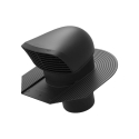 Renson - Sortie toiture - Ø150/160 - Design - noir - pour toit ardoise - 66014095